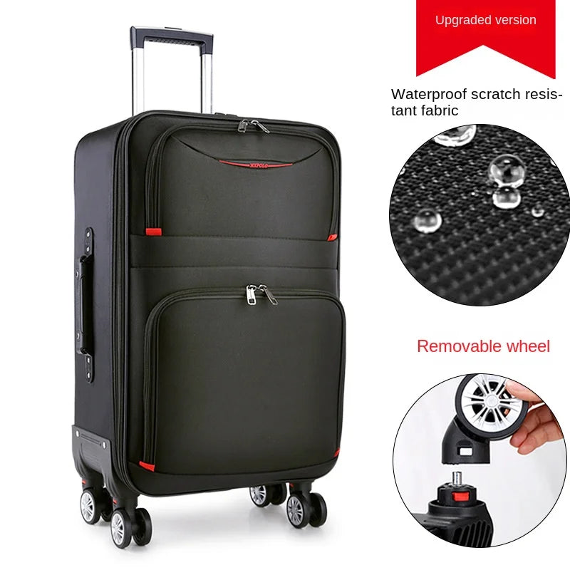 waterproof suitcase with password