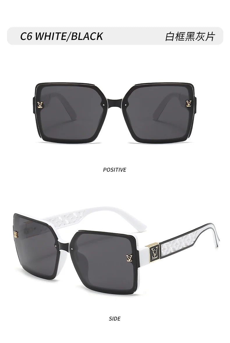 Luxury Square Designer Sunglasses