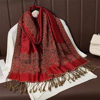 Luxury Brand Pashmina Cashmere Scarf