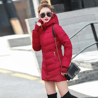 Thicken Warm Padded Cotton Long Coat