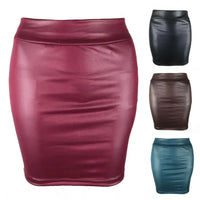 Short/long slim fit skirt