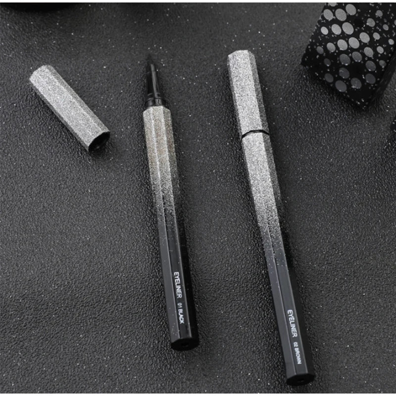 Long-lasting, waterproof and smudge-proof liquid eyeliner, high-quality professional cosmetic eyeliner pen