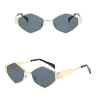 Trendy hexagonal sunglasses
