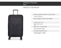 waterproof suitcase with password