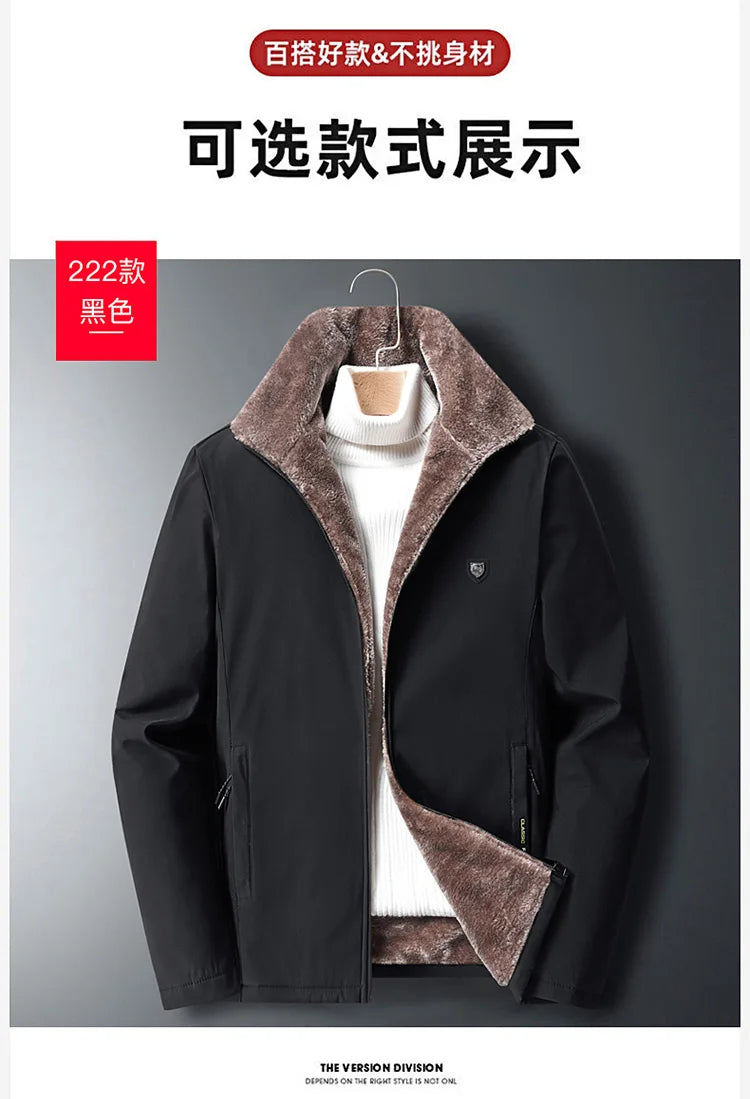 thick and warm padded cotton jacket