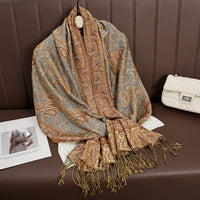 Luxury Brand Pashmina Cashmere Scarf