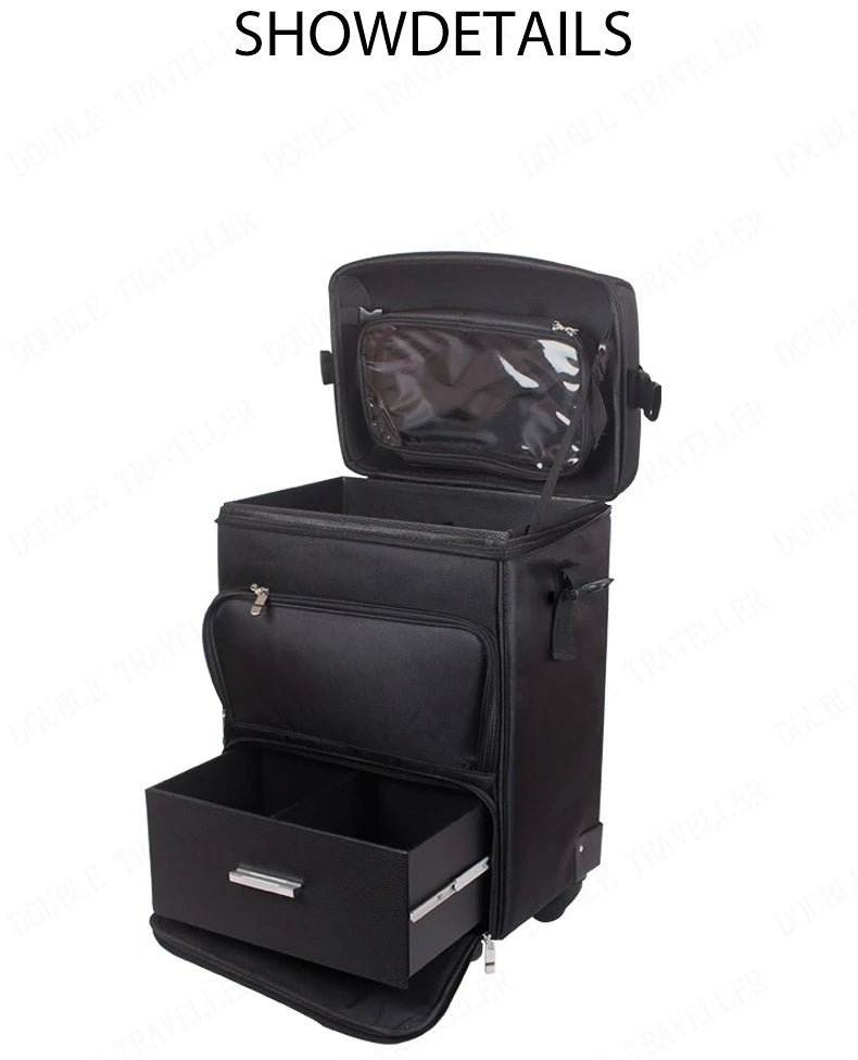 Professional makeup trolley case, beautician