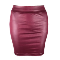 Short/long slim fit skirt