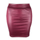 Short/long slim fit skirt