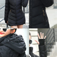 Thicken Warm Padded Cotton Long Coat