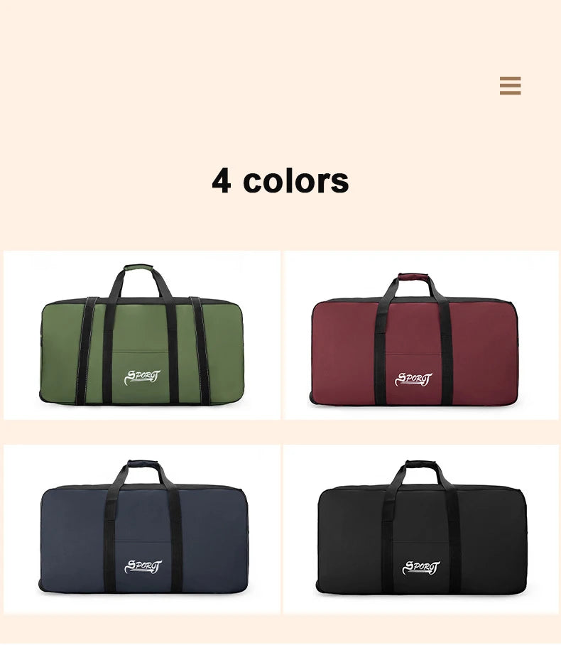 Unisex wheeled travel bag