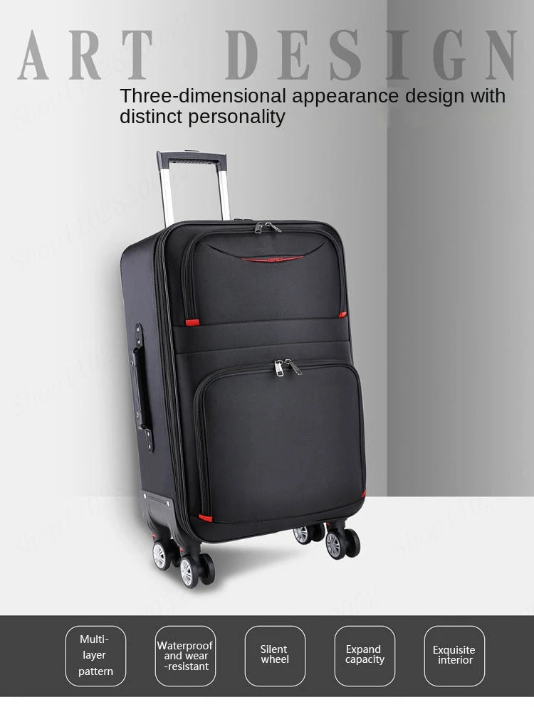 waterproof suitcase with password