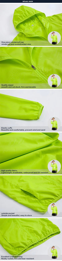 JLN Waterproof Quick Dry Hiking Jacket