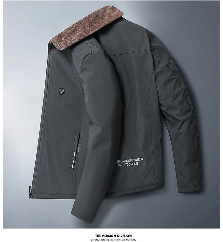 thick and warm padded cotton jacket