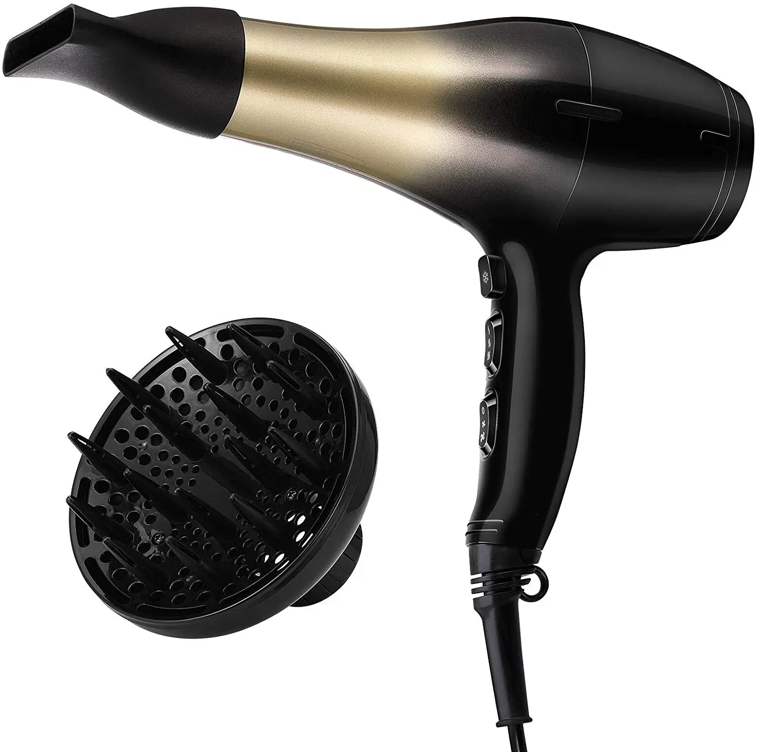 KIPOZI Professional Hair Dryer 2200W High Power Negative Ionic Blow Dryer Fast Dry Salon Grade Powerful Hairdryer Hair Care