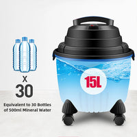 220V 1200W High Power Electric Vacuum Cleaner Bucket Wet Dry Vacuum Cleaner