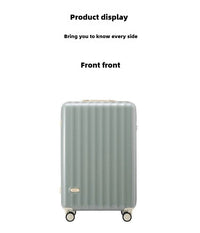 sturdy and durable travel suitcase with password