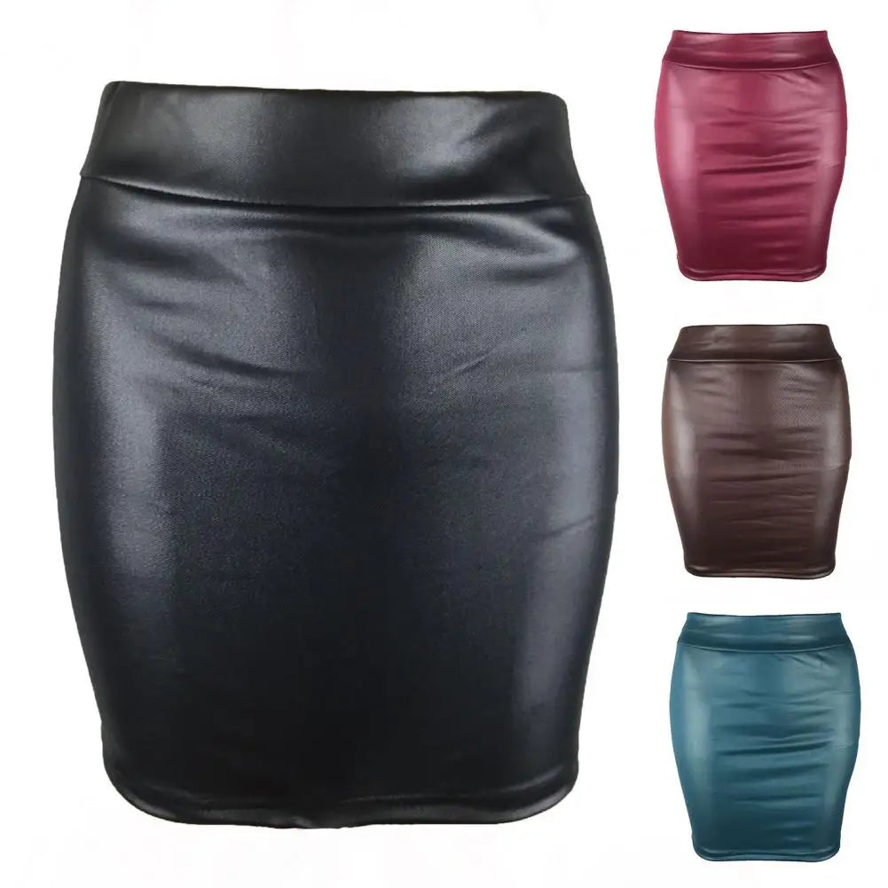 Short/long slim fit skirt