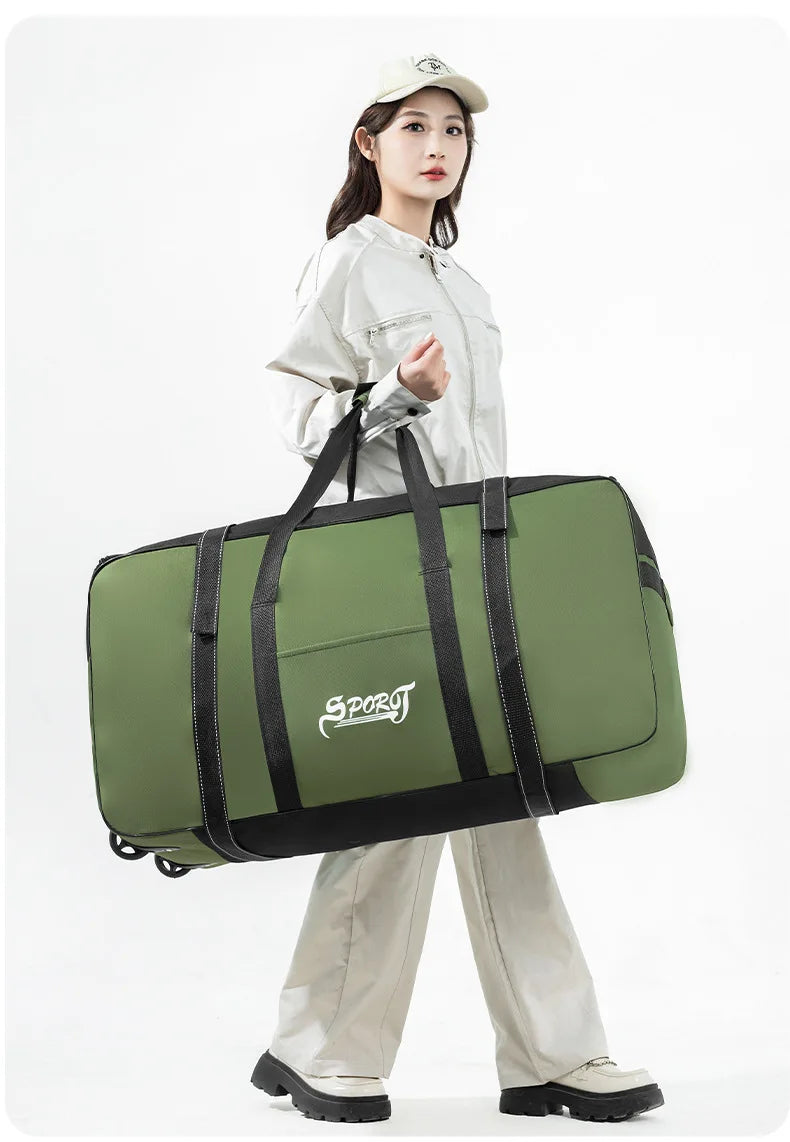 Unisex wheeled travel bag