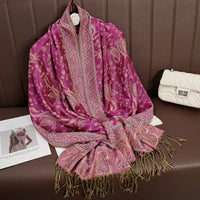 Luxury Brand Pashmina Cashmere Scarf