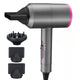 Professional Hair Dryer 1800W Powerful Hot and Cold Strong Wind Blower Constant Temperature  Collecting  Air Comb Nozzle Gear