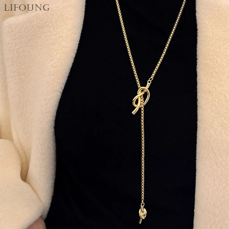 Sweater Chain Necklace