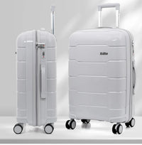 Set of 3 rolling travel suitcases