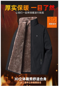 thick and warm padded cotton jacket