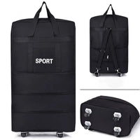 Oxford Expandable Foldable Rolling Travel Bag