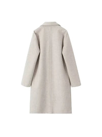 Vintage V-Neck Long Sleeve Coats