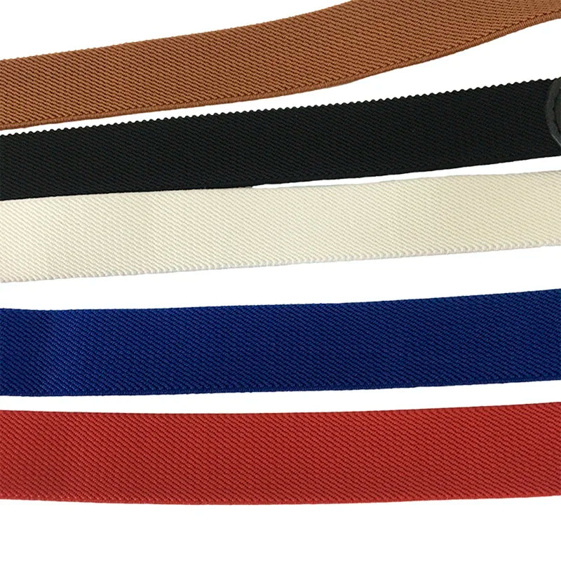 Thin elastic belt