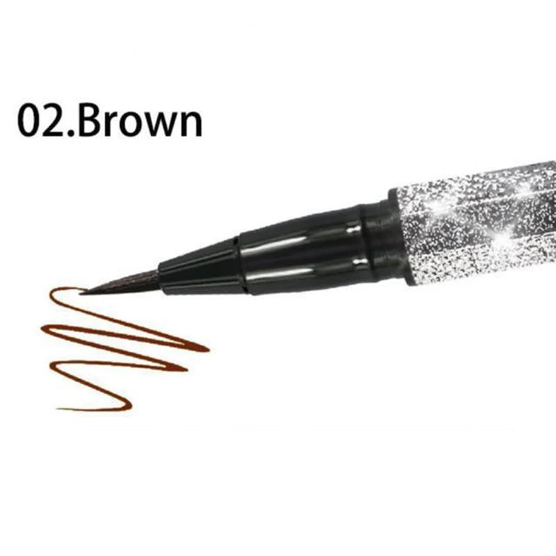 Long-lasting, waterproof and smudge-proof liquid eyeliner, high-quality professional cosmetic eyeliner pen