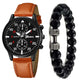 4/2/1pcs Sports Watch Set Quartz Wristwatch