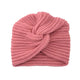 Knitted turban hat