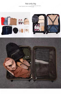 Rolling travel suitcase