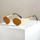 Trendy hexagonal sunglasses