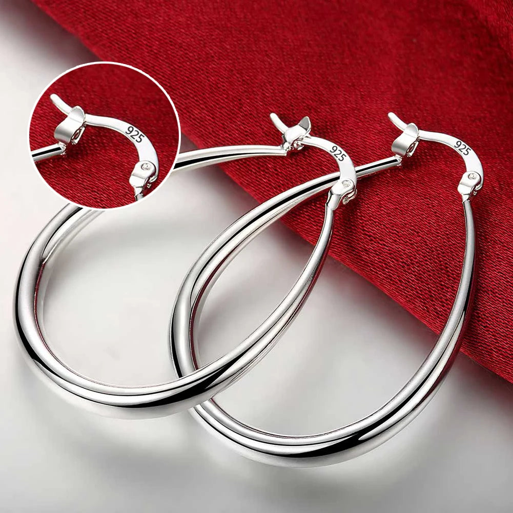 Top quality 925 sterling silver earrings