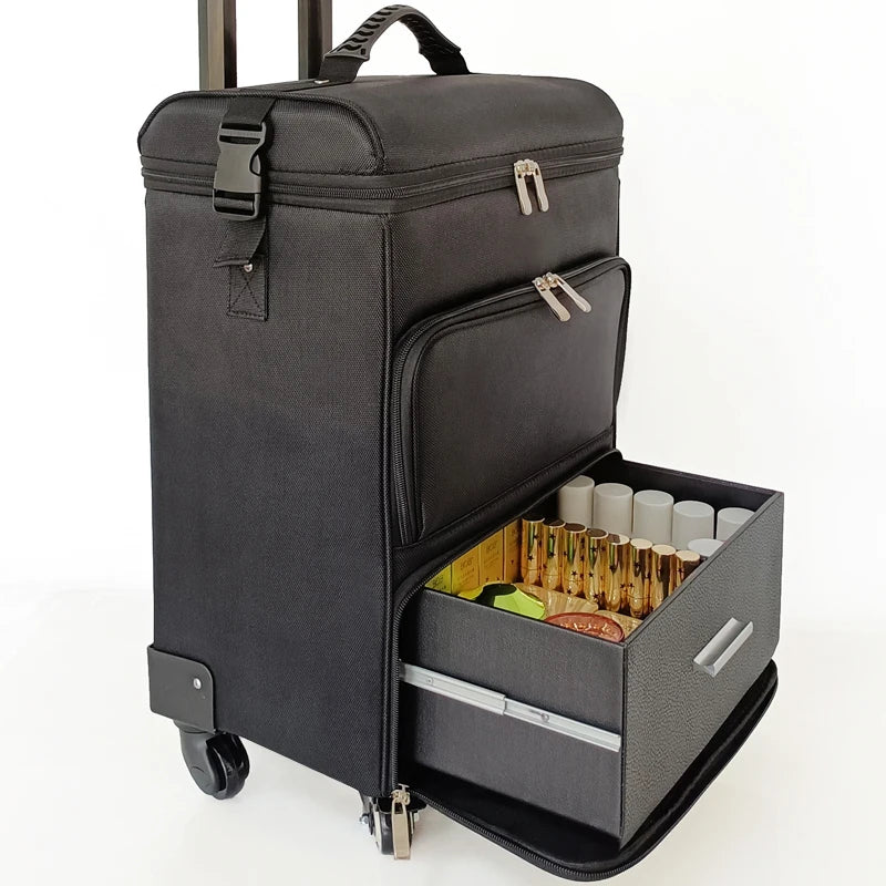 Professional makeup trolley case, beautician