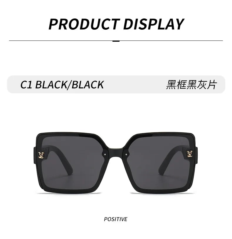 Luxury Square Designer Sunglasses