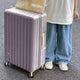 sturdy and durable travel suitcase with password