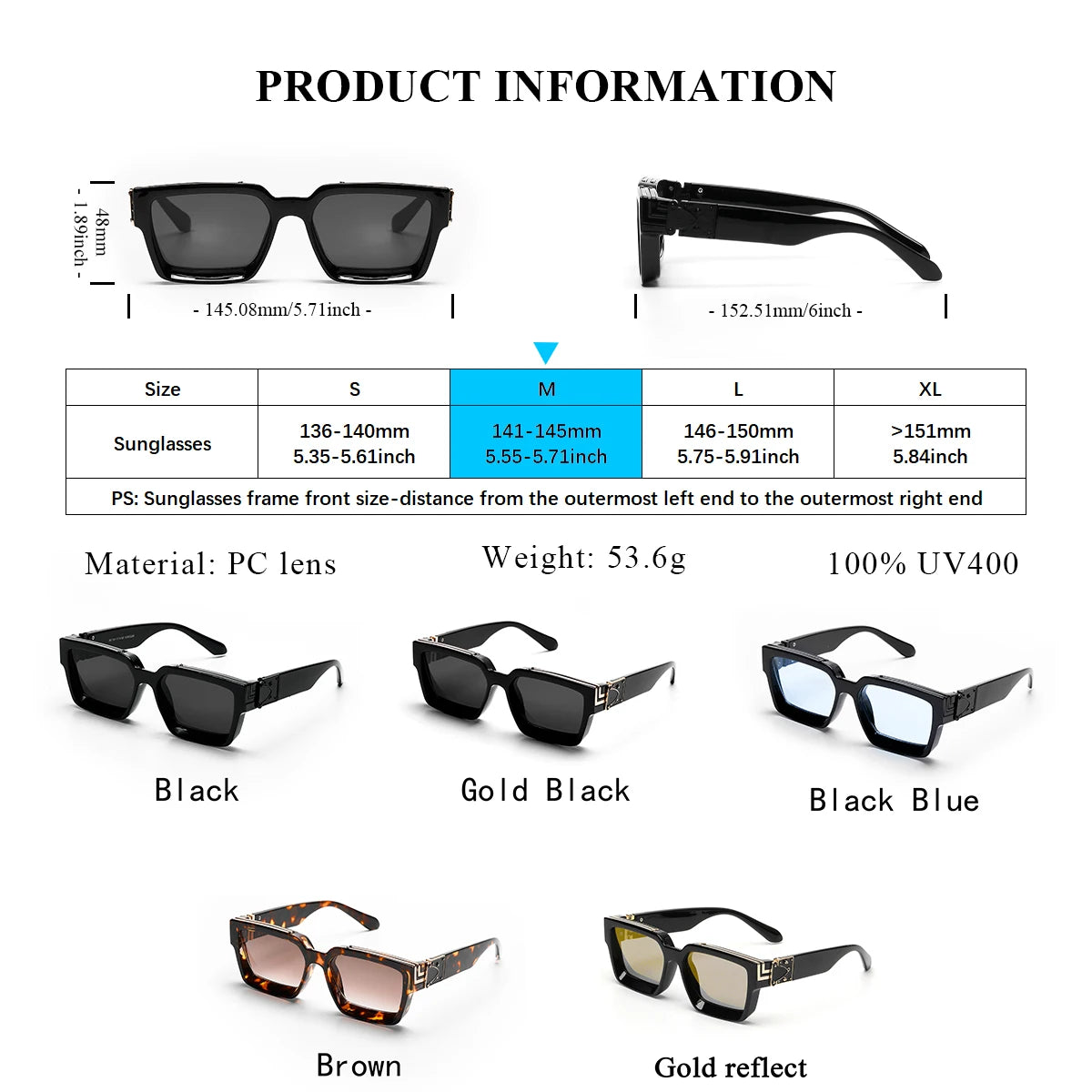 Luxury sunglasses