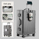 Travel Suitcase with USB Cup Holder, Aluminum Frame