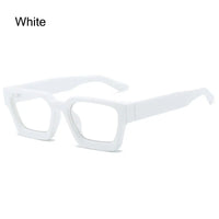 Square anti-blue light glasses