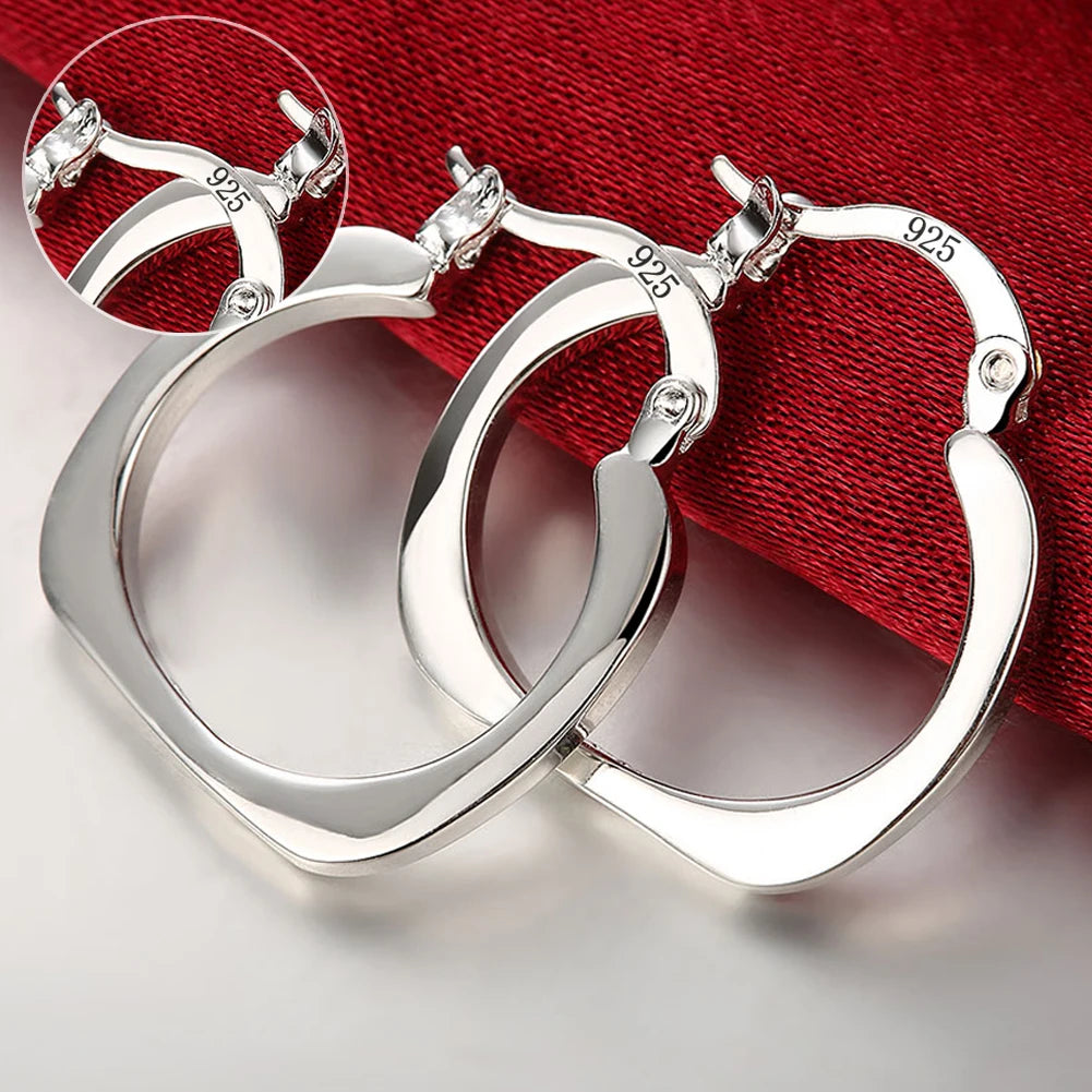 Top quality 925 sterling silver earrings