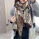 luxury brand winter cotton scarf