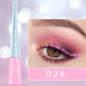 Liquid Blue Eyeliner Pencil Ultra-thin Long Lasting Quick Dry Smooth Rainbow Colorful Eye Liner Waterproof No Blooming Cosmetics