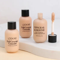 Full Coverage Liquid Concealer Cream 12ml Invisible Cream and Waterproof Face Foundation