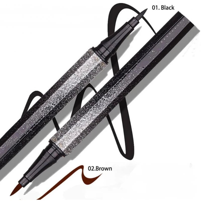 Long-lasting, waterproof and smudge-proof liquid eyeliner, high-quality professional cosmetic eyeliner pen