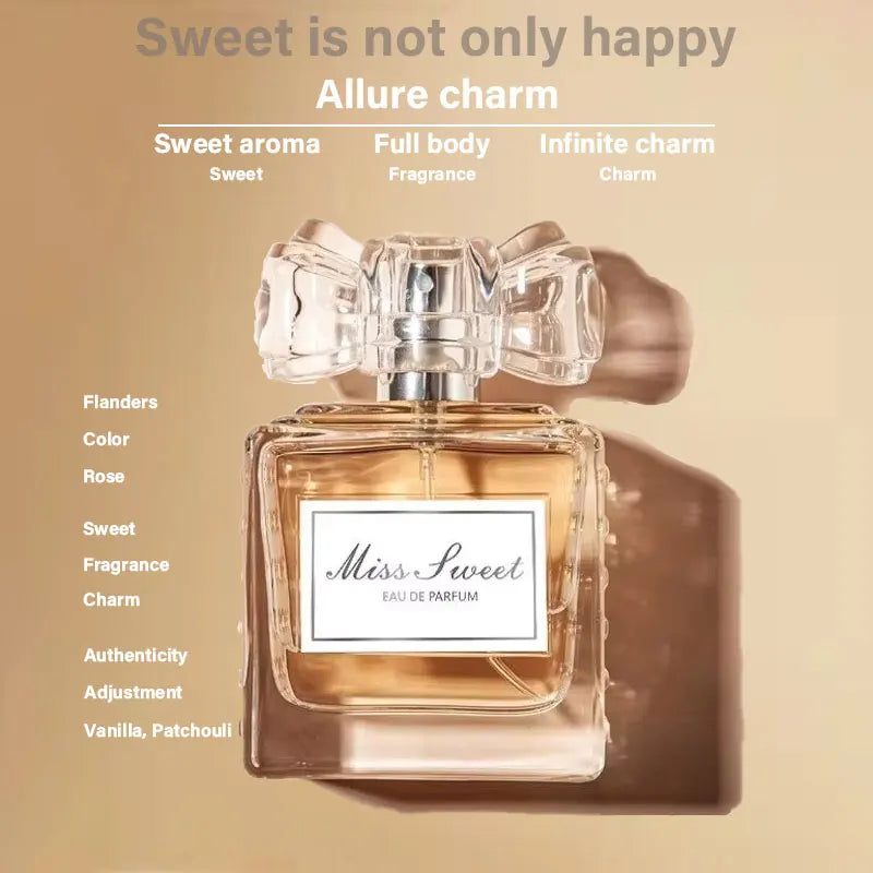 Miss Sweetheart Perfume with Pheromones 50 ml lasts 24 to 48 hours Light floral notes Originals Daily encounters