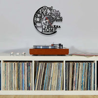 Modern Vinyl Wall Clock Decor